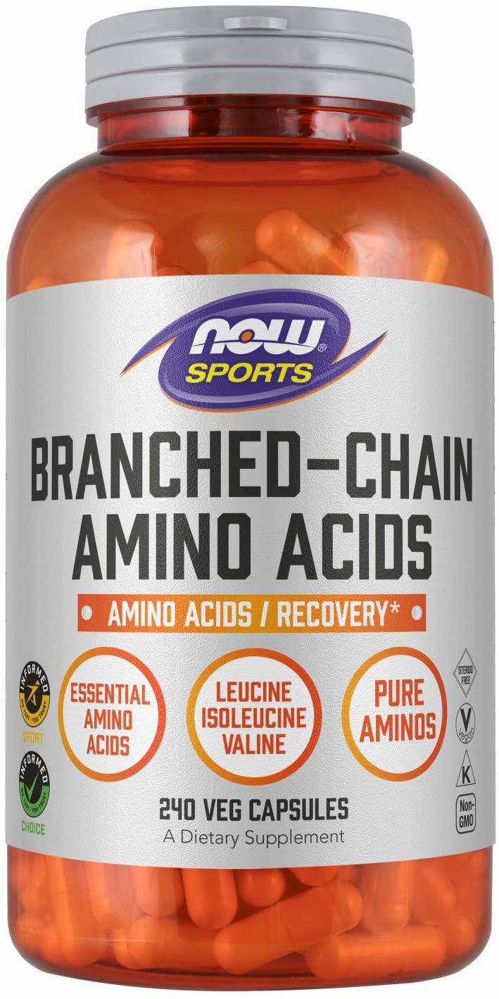 NOW Sports Branched Chain Amino Acids Caps Informed Sport